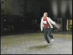 Dancing Audition Faceplant Mishap GIF