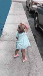 Dancing Baby Girl Happy Jumping GIF