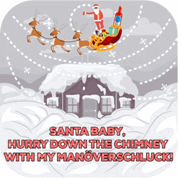  Dancing Baby Santa Claus Snow GIF