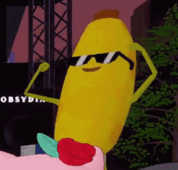 Dancing Banana On A Summer Meme GIF