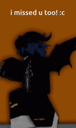 Dancing Bat Man With We Miss You Message  GIF