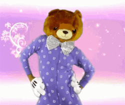 Dancing Bear Mascot GIF