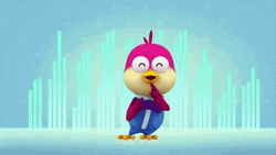 Dancing Bird Pororo The Little Penguin GIF