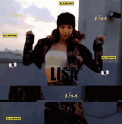 Dancing Blackpink Lisa GIF