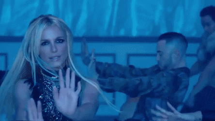 Dancing Britney Spears Pumped Up GIF