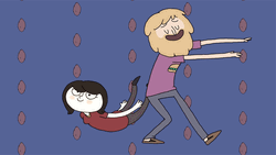 Dancing Cartoon Couple  GIF