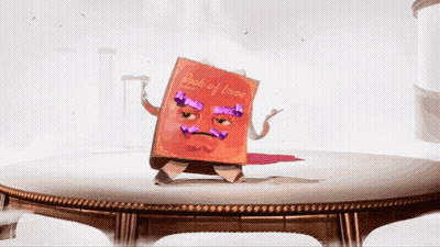 Dancing Cartoon On Checkered Floor Hop On It Takes Two GIF