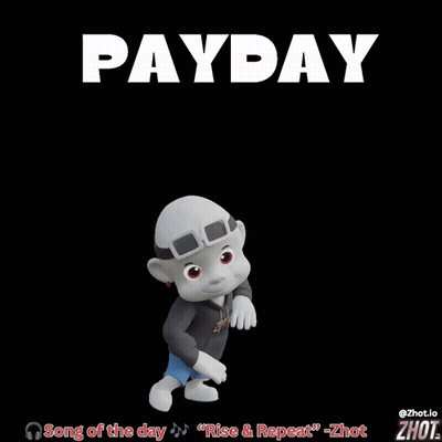 Dancing Cartoon Payday GIF