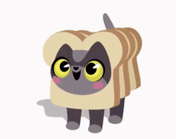 Dancing Cat Bread Loaf