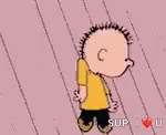 Dancing Charlie Brown Loves You GIF
