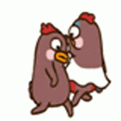 Dancing Chicken Lovers GIF