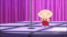 Dancing Club Stewie Wheres My Money Family Pole GIF