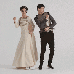 Dancing Couple Knight GIF