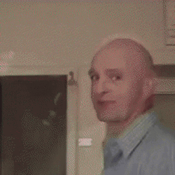 Dancing Crazy Bald Person GIF