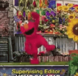 Dancing Elmo In Opening Remarks GIF