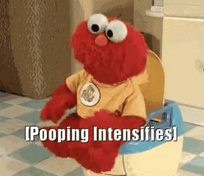 Dancing Elmo Stop Pooping GIF | GIFDB.com