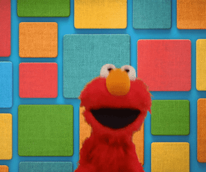 Dancing Elmo With Singing GIF