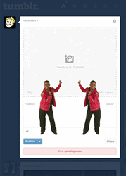 Dancing Error Uploading Image Tumblr GIF