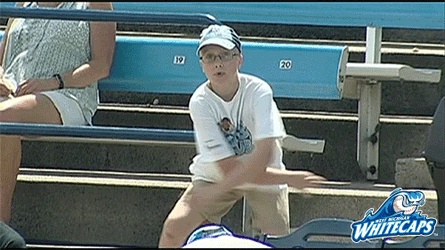 Dancing Excited Kid Watching Game GIF
