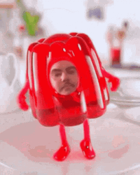 Dancing Filter Face Jelly  GIF
