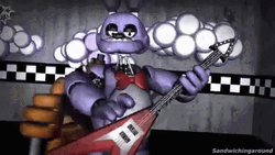 Dancing Five Nights At Freddys Rockstar Bonnie GIF