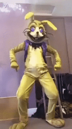 Dancing Freddy Fazbear Mascot GIF