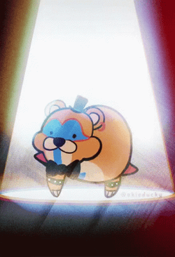 Dancing Freddy On The Spotlight GIF