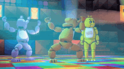 Dancing Freddy With His Friends GIF