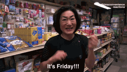 Dancing Friday Kims Convenience Kim Young Mi GIF