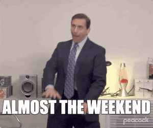 Dancing Friday The Office Michael Scott GIF