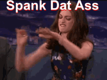 Dancing Girl Spank Meme GIF