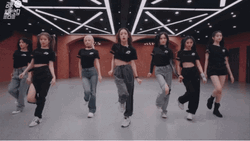 Dancing Girls Group Training GIF