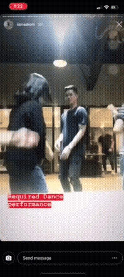 Dancing Group Required Dance Performance Phone Screen GIF