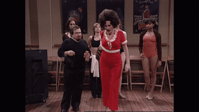 Dancing Group With Man Holding Coke GIF