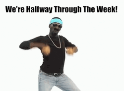 Dancing Guy Half Way There GIF
