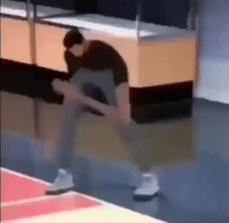 Dancing Guy With Long Legs GIF