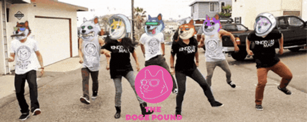 Dancing Guys Dog Meme GIF