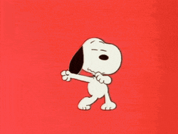 Dancing Happy Snoopy