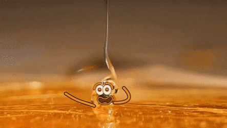 Dancing Honey With Face Animation GIF