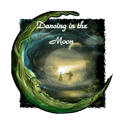 Dancing In The Moon Poster Sticker