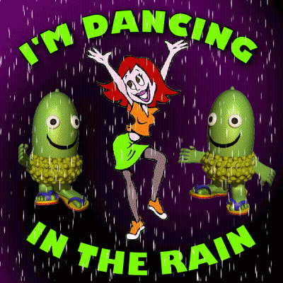 Dancing In The Rain Poster GIF
