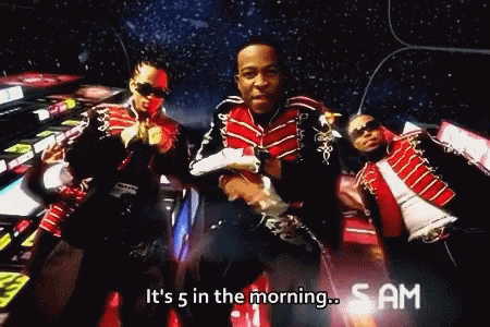Dancing It's 5 In The Morning ... Sam GIF