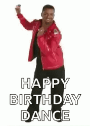 Dancing It's Your Birthday Dance GIF