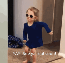 Dancing Kid See You Soon GIF