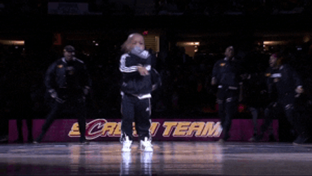 Dancing Kid Tavaris Jones Cavs Game GIF