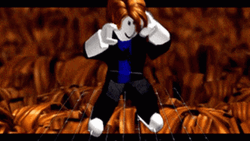 Dancing Lego King Bacon GIF