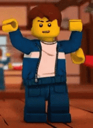 Dancing Lego Man GIF