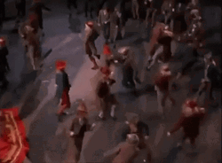 Dancing Leprechaun Flash Mob Disney GIF