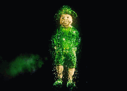 Dancing Leprechaun Glittery Irish Dance GIF