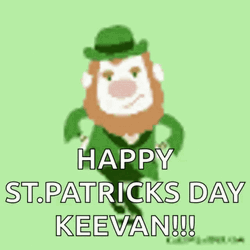 Dancing Leprechaun Happy St Patrick's Day GIF